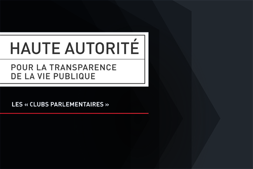 documents publiés sur les préoccupations de l'Association professionnelle des responsables des Relations avec les Pouvoirs Publics